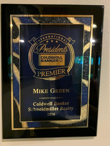 Presidents Premier Real Estate Award